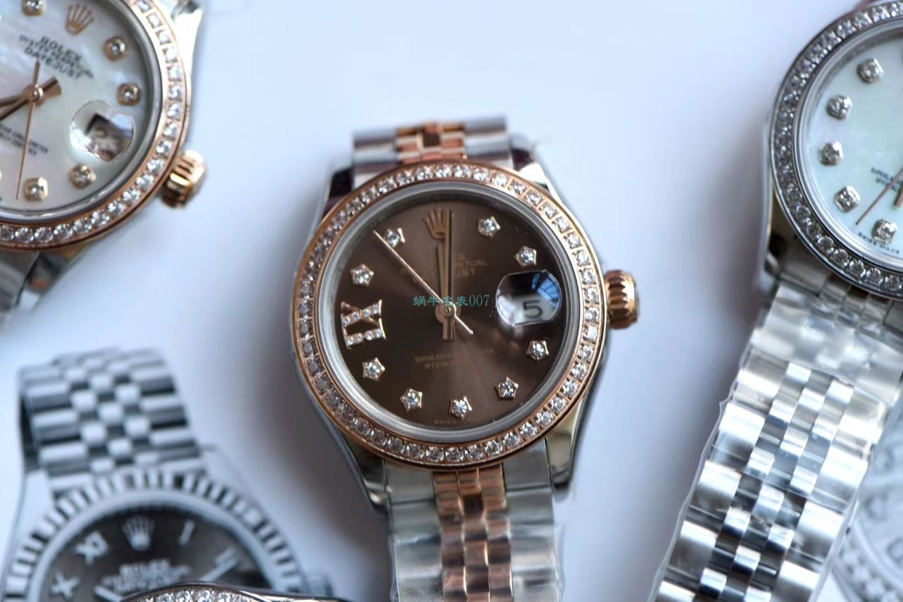 TW Factory  High quality  Replica Watches  Rolex 女装28MM  Datejust m279381rbr-0003，m279383rbr-0021 wrist watches  / R612