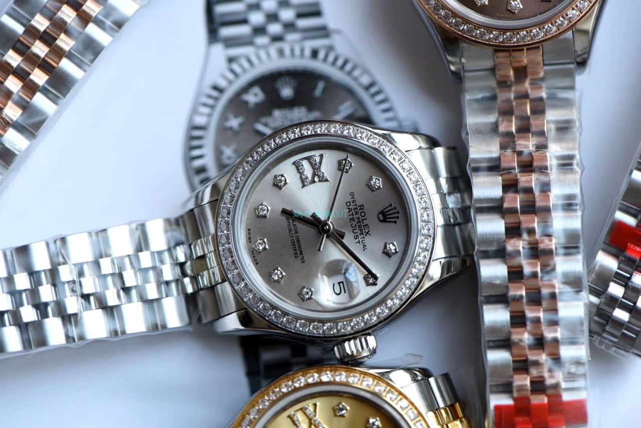 TW Factory  High quality  Replica Watches  Rolex 女装28MM  Datejust m279381rbr-0003，m279383rbr-0021 wrist watches  / R612