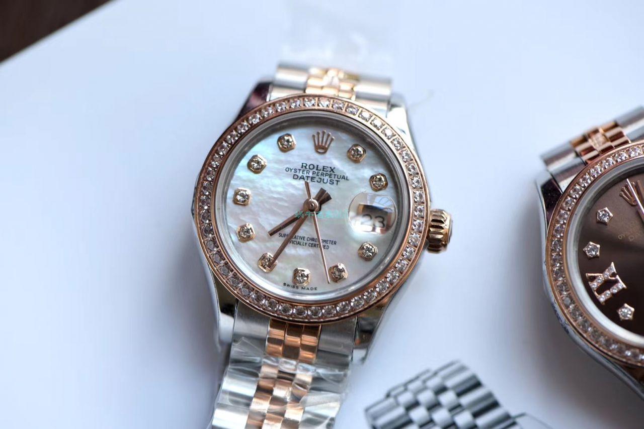 TW Factory  High quality  Replica Watches  Rolex 女装28MM  Datejust m279381rbr-0003，m279383rbr-0021 wrist watches  / R612