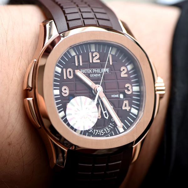  Video analysis GR Factory V2版 Replica Watches  PATEK PHILIPPE AQUANAUT系列5164R-001，5164A-001 wrist watches 
