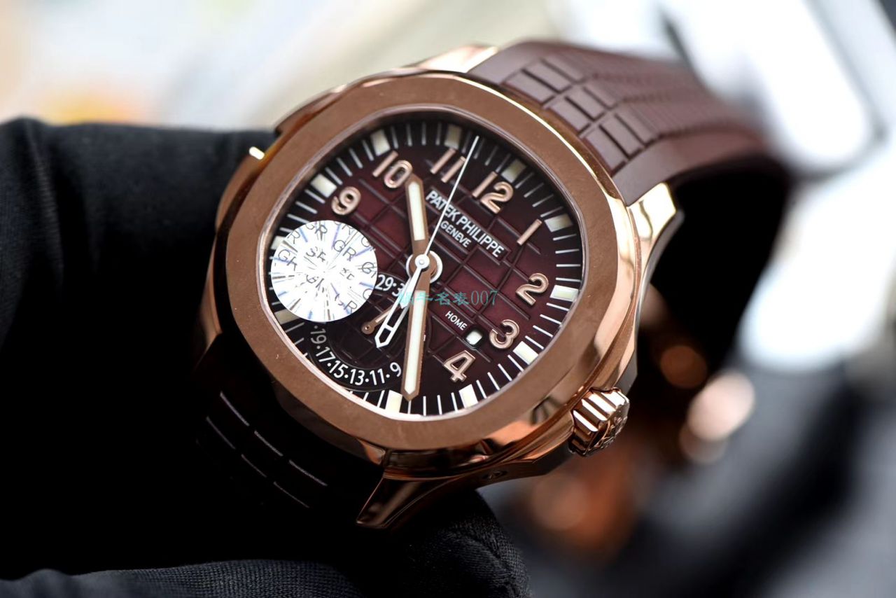  Video analysis GR Factory V2版 Replica Watches  PATEK PHILIPPE AQUANAUT系列5164R-001，5164A-001 wrist watches  / BD299