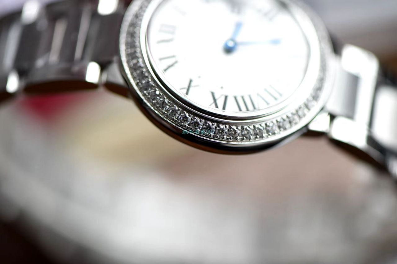 V6 Factory V7版本 Replica Watches  Cartier  蓝气球女表28毫米系列W4BB0015 wrist watches  / K286
