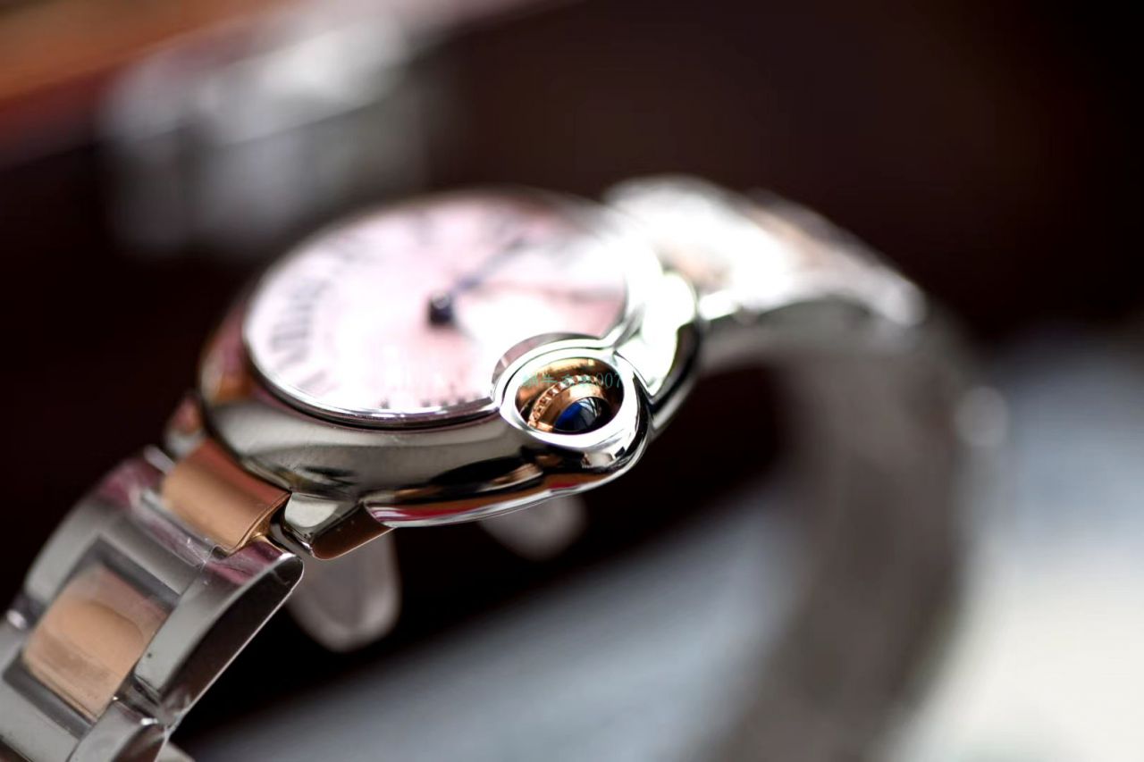 V6 Factory V7版本 Replica Copy  Watches  Cartier  蓝气球28毫米W2BB0009女装 / K287