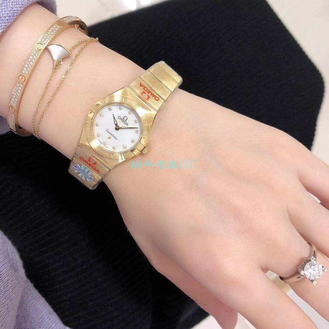 GF Factory  top  Replica Copy 第五代OMEGA Constellation 女表131.10.25.60.55.001 wrist watches  / M709
