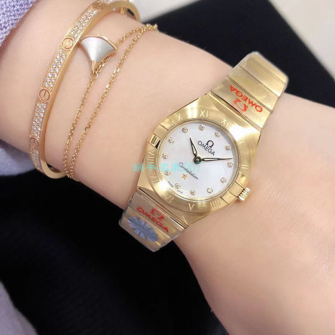 GF Factory  top  Replica Copy 第五代OMEGA Constellation 女表131.10.25.60.55.001 wrist watches  / M709