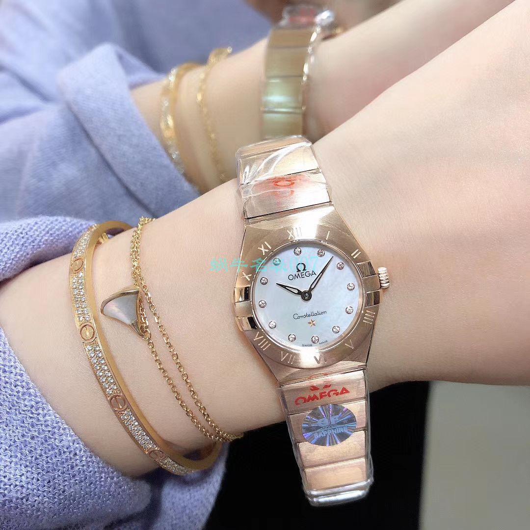 GF Factory  top  Replica Copy 第五代OMEGA Constellation 女表131.10.25.60.55.001 wrist watches  / M709