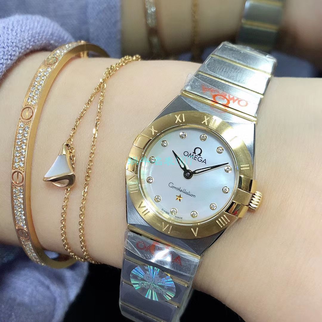 GF Factory  top  Replica Copy 第五代OMEGA Constellation 女表131.10.25.60.55.001 wrist watches  / M709