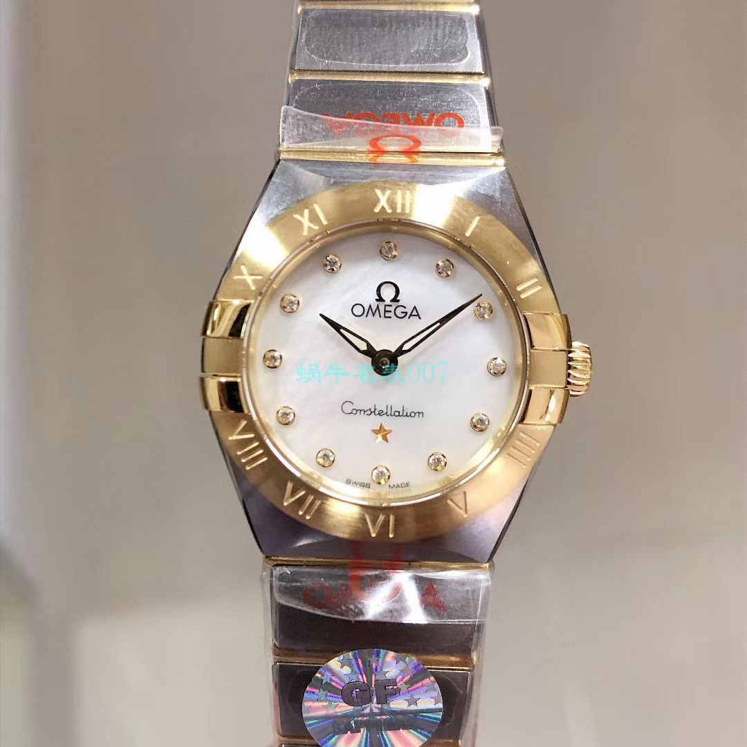GF Factory  top  Replica Copy 第五代OMEGA Constellation 女表131.10.25.60.55.001 wrist watches  / M709
