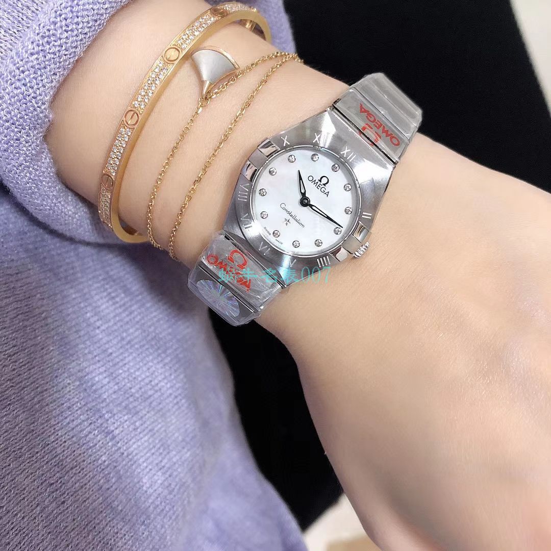 GF Factory  top  Replica Copy 第五代OMEGA Constellation 女表131.10.25.60.55.001 wrist watches  / M709