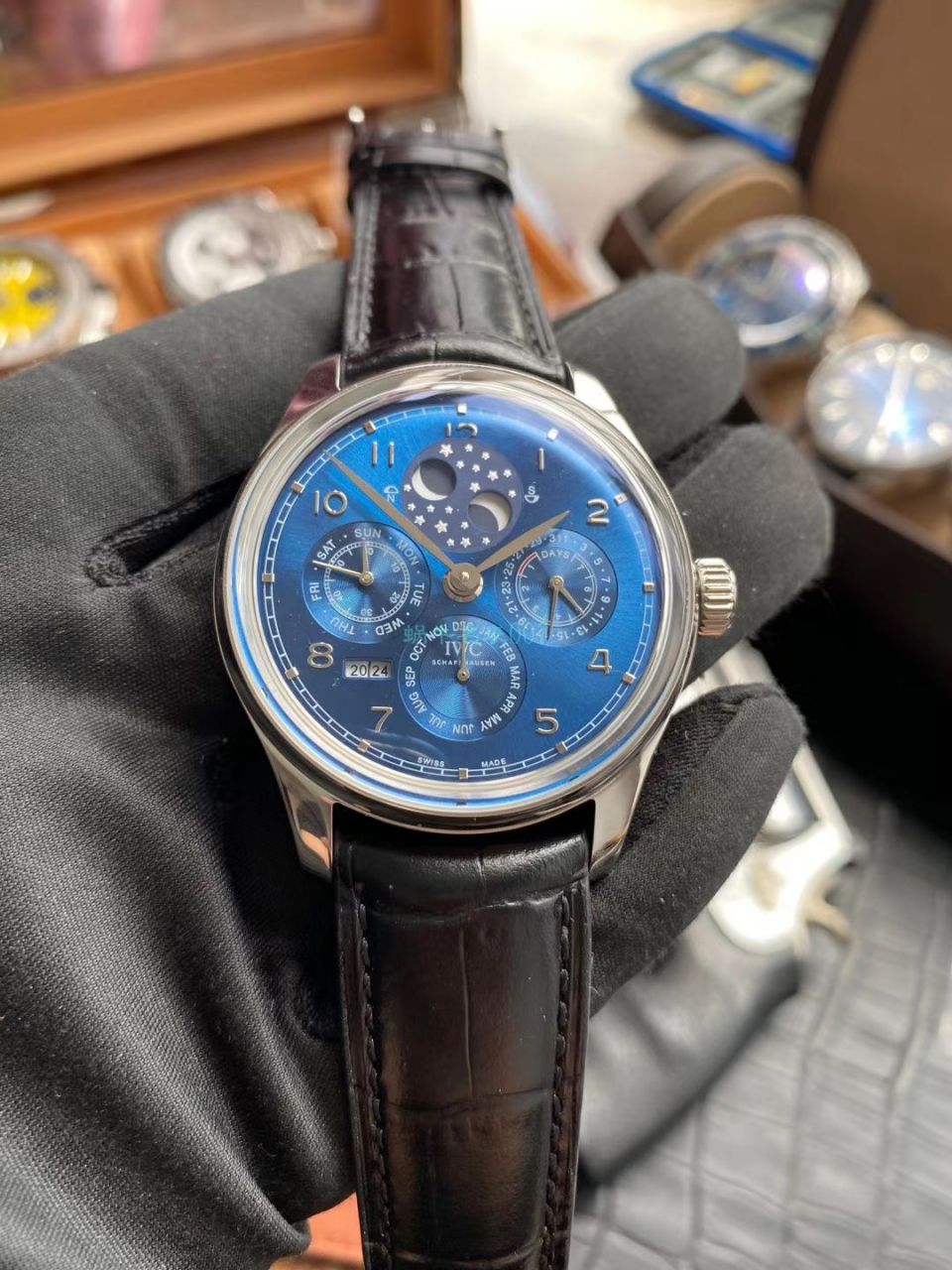 V9 Factory 官网 top  Replica  IWC 葡萄牙万年历IW503401，IW502213，IW502305 wrist watches  / WG532