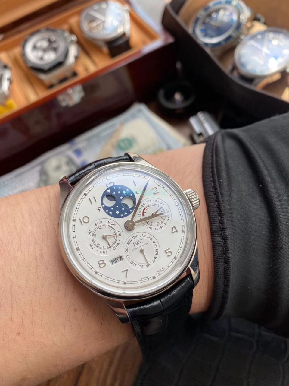 V9 Factory 官网 top  Replica  IWC 葡萄牙万年历IW503401，IW502213，IW502305 wrist watches  / WG532