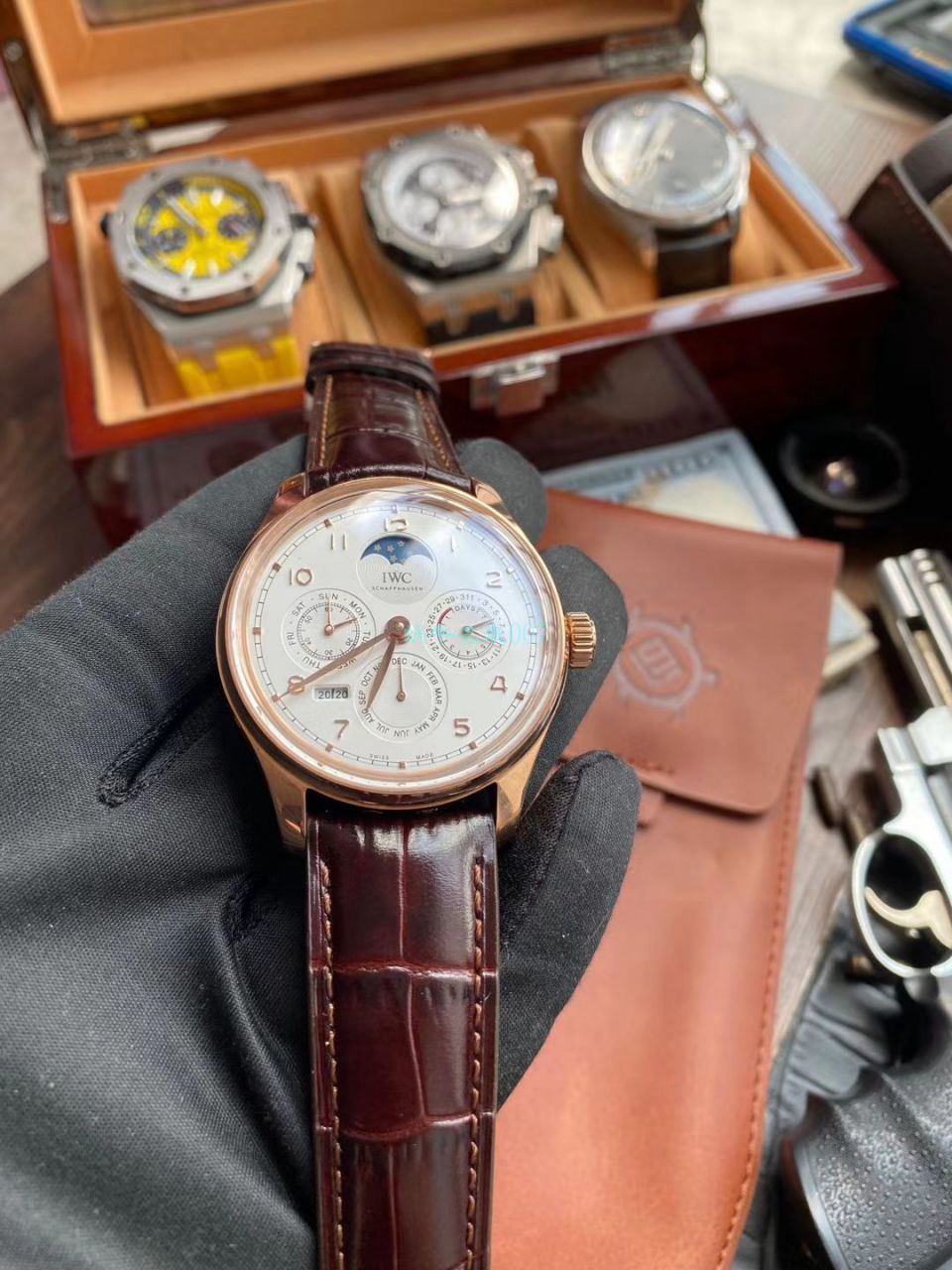 V9 Factory 官网 top  Replica  IWC 葡萄牙万年历IW503401，IW502213，IW502305 wrist watches  / WG532