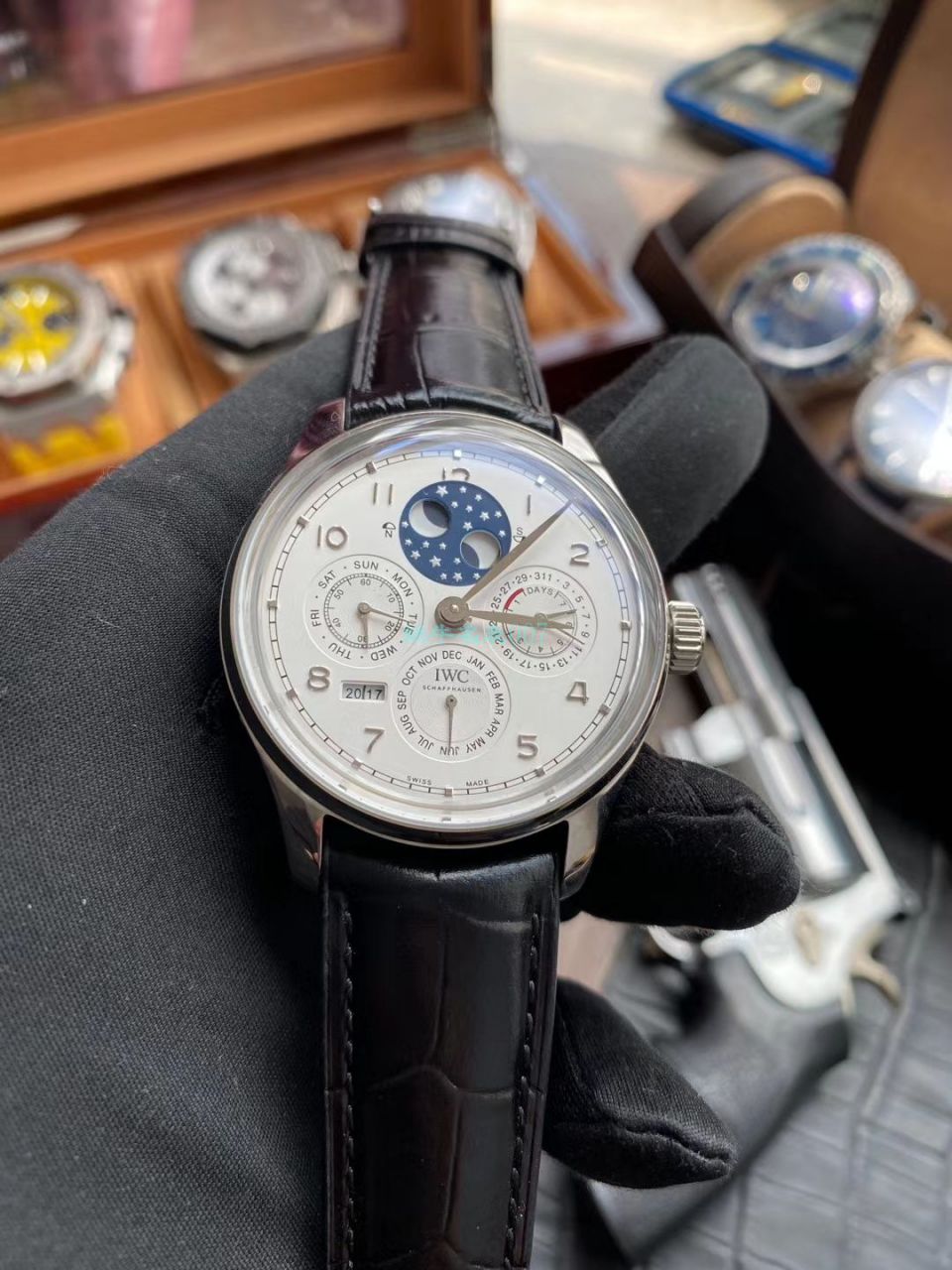 V9 Factory 官网 top  Replica  IWC 葡萄牙万年历IW503401，IW502213，IW502305 wrist watches  / WG532