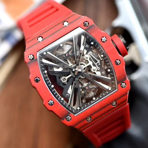  copy customized 版NTPT carbon fiber  Replica Copy  Watches  RICHARD MILLE RM12-01 Tourbillon  wrist watches  