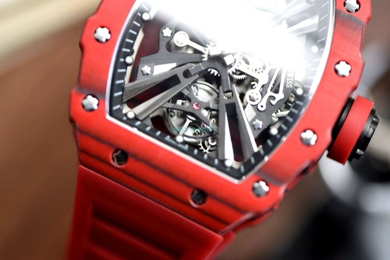  copy customized 版NTPT carbon fiber  Replica Copy  Watches  RICHARD MILLE RM12-01 Tourbillon  wrist watches   / RM12-01HONG