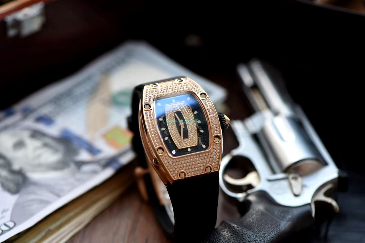  High quality  Replica Watches Richard Mille  RICHARD MILLE RM007女神镶钻 wrist watches  / RM007nv