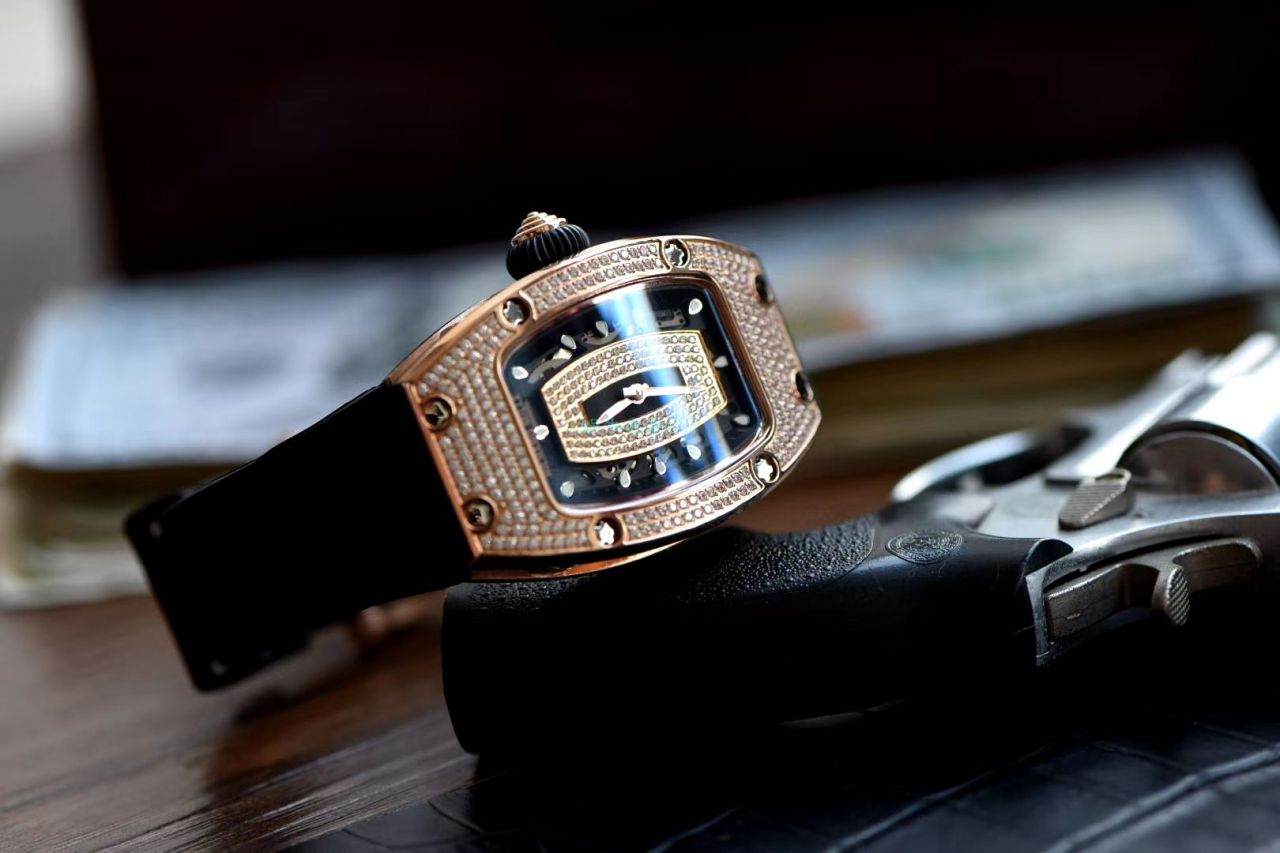  High quality  Replica Watches Richard Mille  RICHARD MILLE RM007女神镶钻 wrist watches  / RM007nv