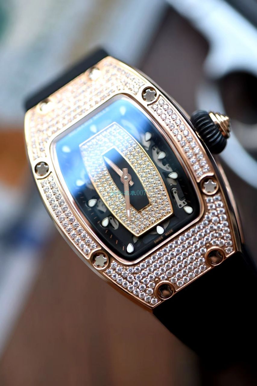  High quality  Replica Watches Richard Mille  RICHARD MILLE RM007女神镶钻 wrist watches  / RM007nv