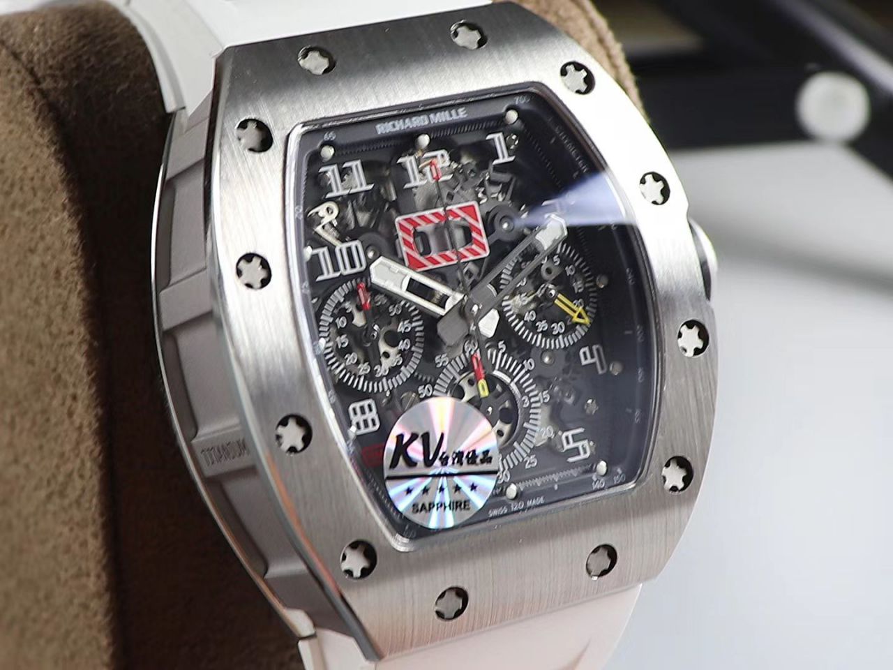 KV Factory 全新RICHARD MILLE Replica 理查德米尔RM 11-03钛钢款 wrist watches  / KV01103H