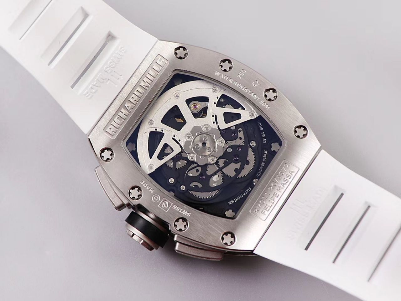 KV Factory 全新RICHARD MILLE Replica 理查德米尔RM 11-03钛钢款 wrist watches  / KV01103H