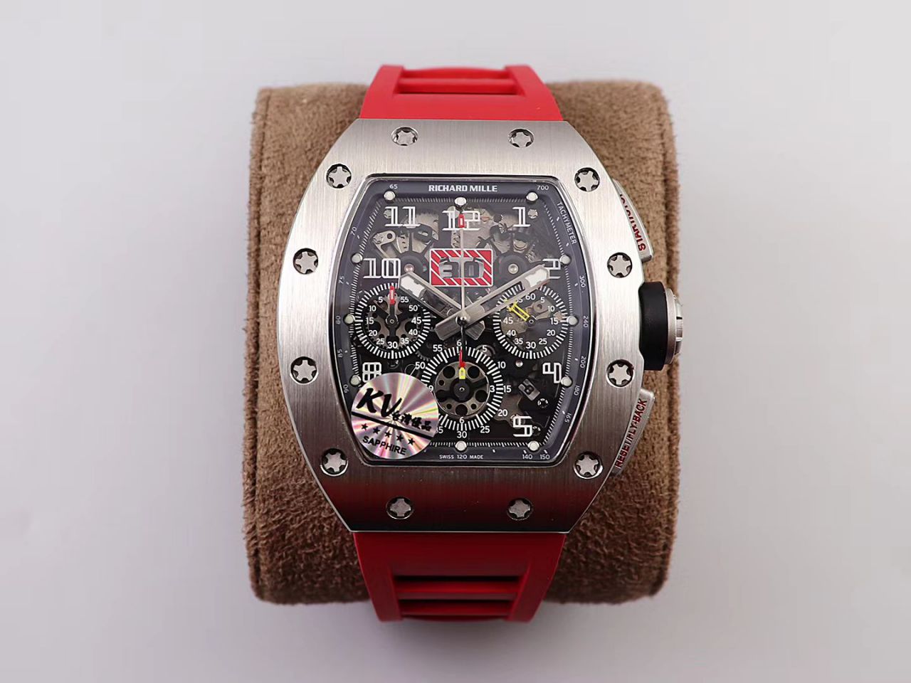 KV Factory 全新RICHARD MILLE Replica 理查德米尔RM 11-03钛钢款 wrist watches  / KV01103H