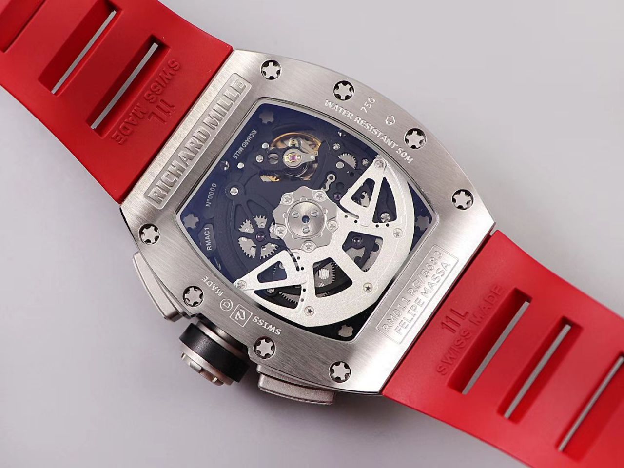 KV Factory 全新RICHARD MILLE Replica 理查德米尔RM 11-03钛钢款 wrist watches  / KV01103H