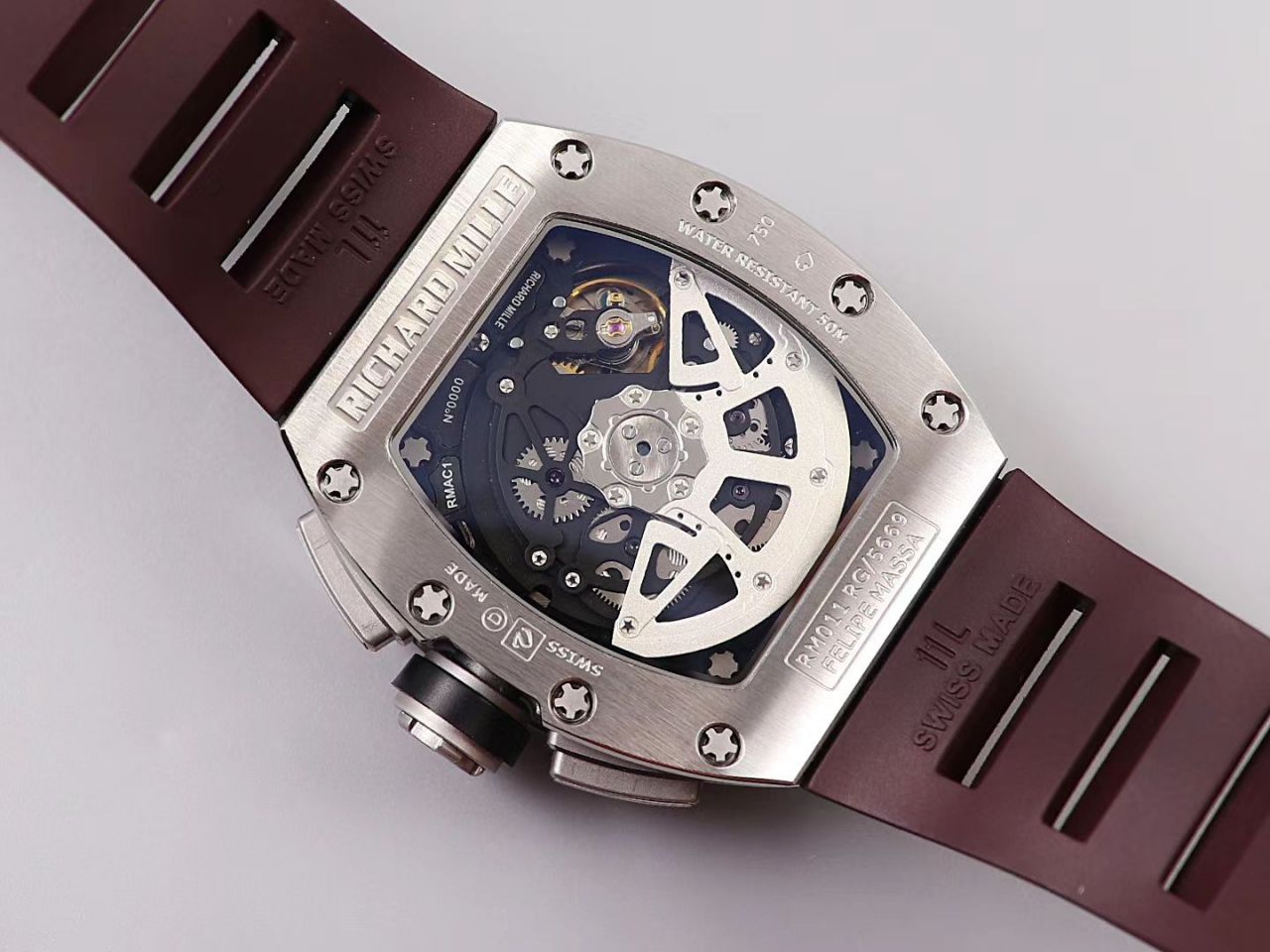 KV Factory 全新RICHARD MILLE Replica 理查德米尔RM 11-03钛钢款 wrist watches  / KV01103H