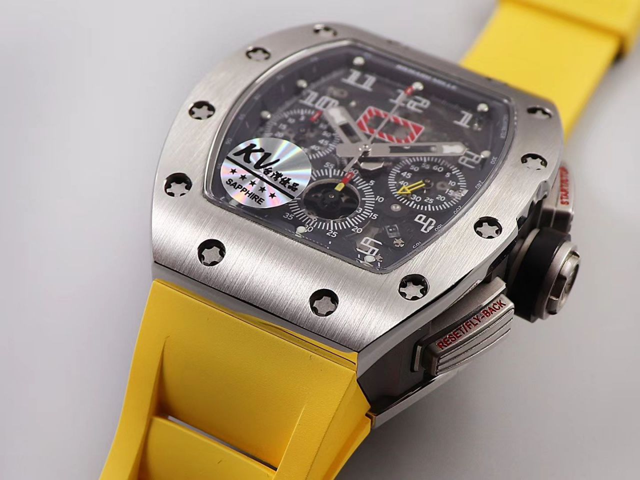 KV Factory 全新RICHARD MILLE Replica 理查德米尔RM 11-03钛钢款 wrist watches  / KV01103H