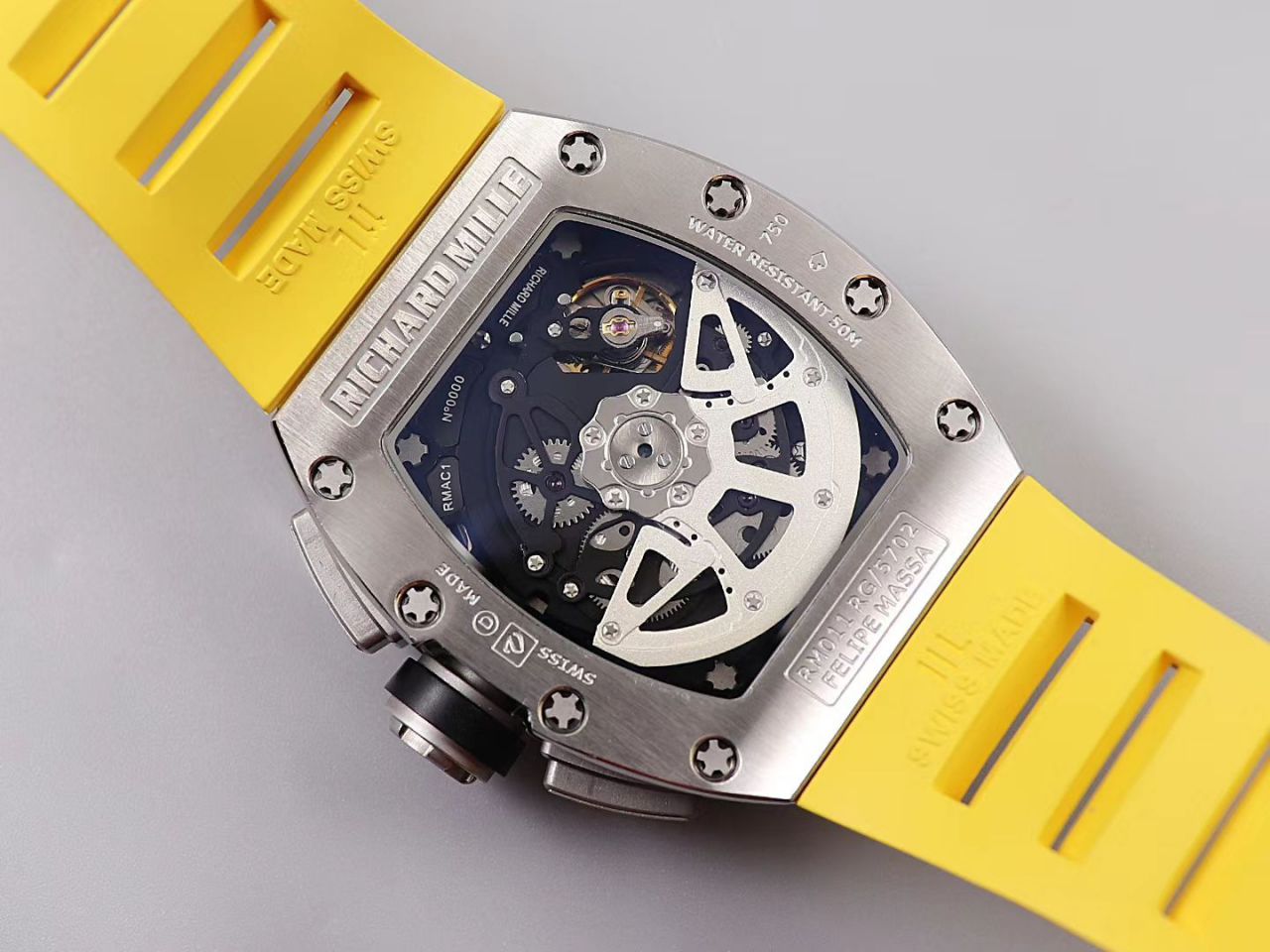 KV Factory 全新RICHARD MILLE Replica 理查德米尔RM 11-03钛钢款 wrist watches  / KV01103H