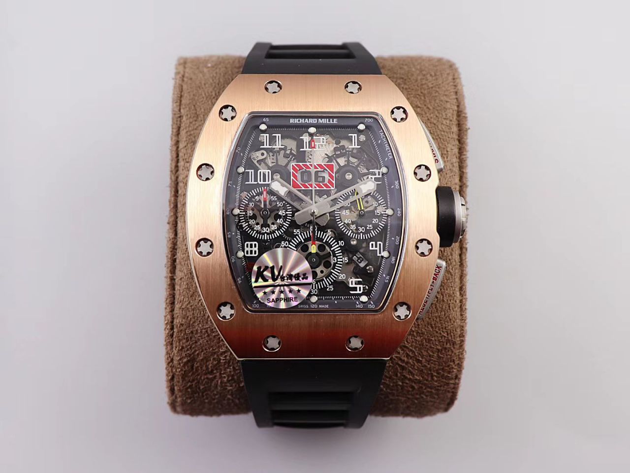 KV Factory 全新RICHARD MILLE Replica 理查德米尔RM 11-03钛钢款 wrist watches  / KV01103H