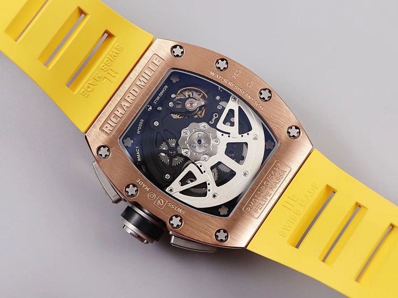 KV Factory 全新RICHARD MILLE Replica 理查德米尔RM 11-03钛钢款 wrist watches  / KV01103H