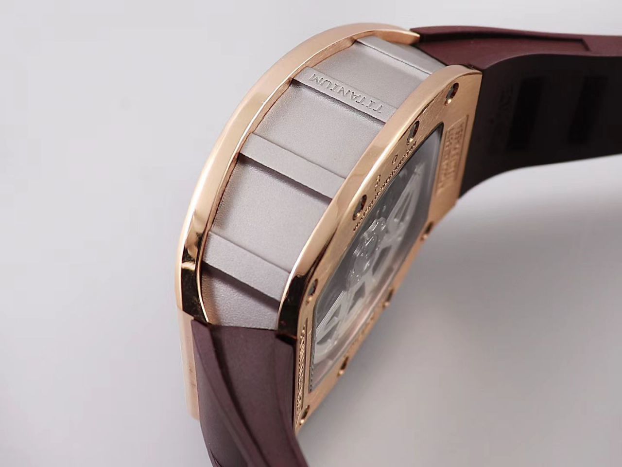 KV Factory 全新RICHARD MILLE Replica 理查德米尔RM 11-03钛钢款 wrist watches  / KV01103H