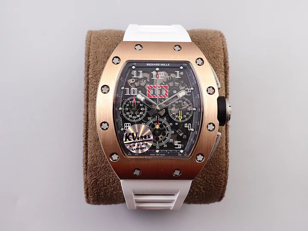 KV Factory 全新RICHARD MILLE Replica 理查德米尔RM 11-03钛钢款 wrist watches  / KV01103H