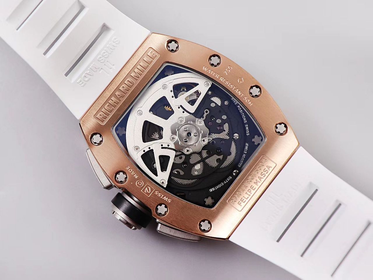 KV Factory 全新RICHARD MILLE Replica 理查德米尔RM 11-03钛钢款 wrist watches  / KV01103H