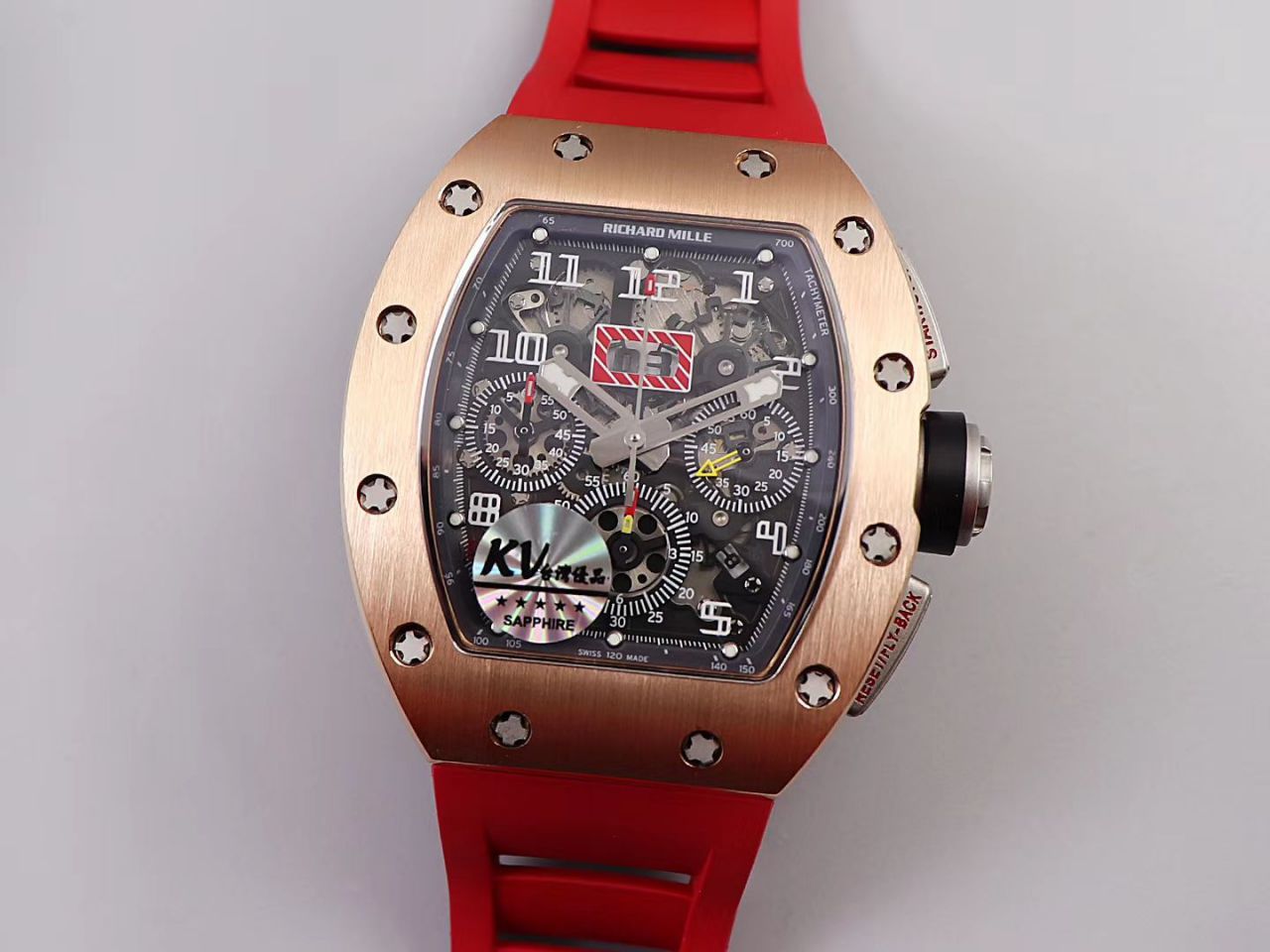 KV Factory 全新RICHARD MILLE Replica 理查德米尔RM 11-03钛钢款 wrist watches  / KV01103H