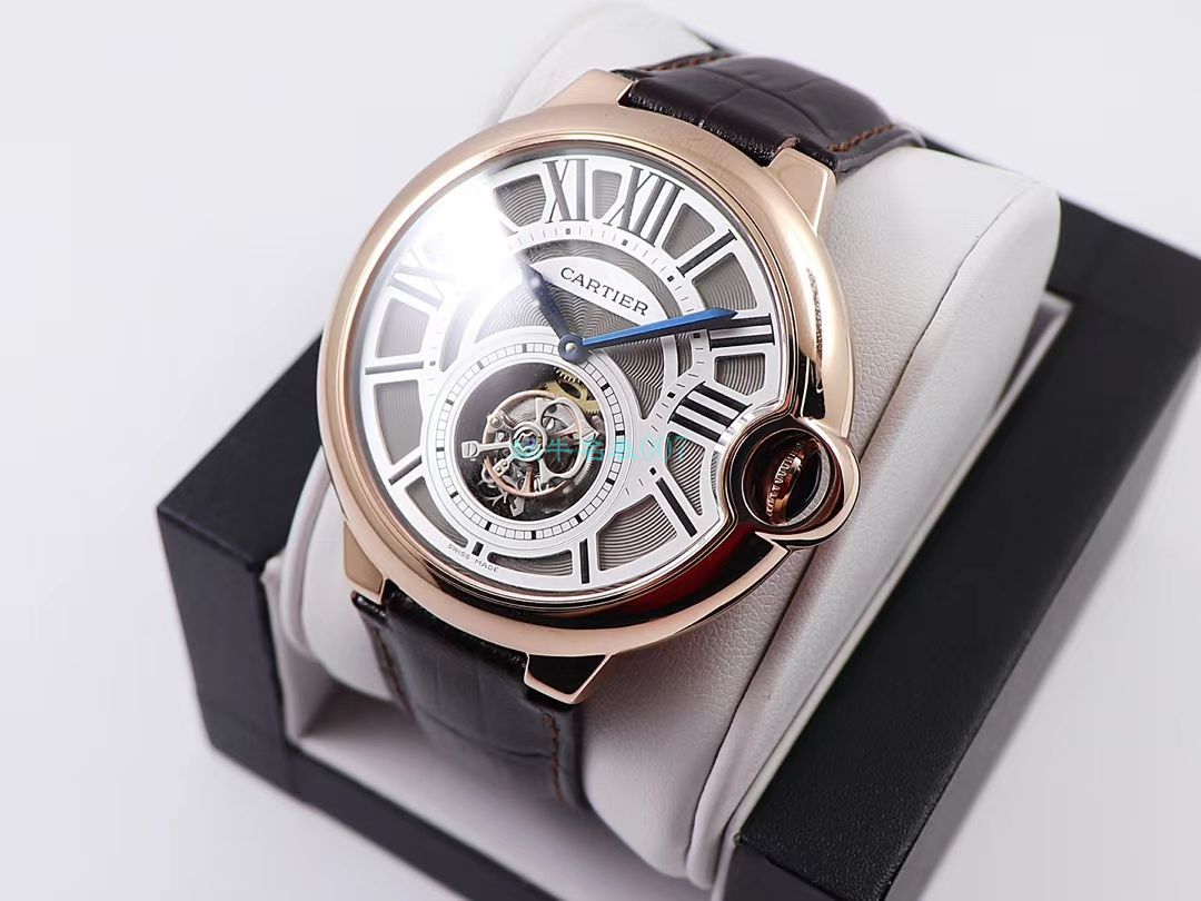 BBR Factory  Replica Copy  Watches  Cartier  蓝气球 Tourbillon 系列HPI00716 wrist watches  / K288
