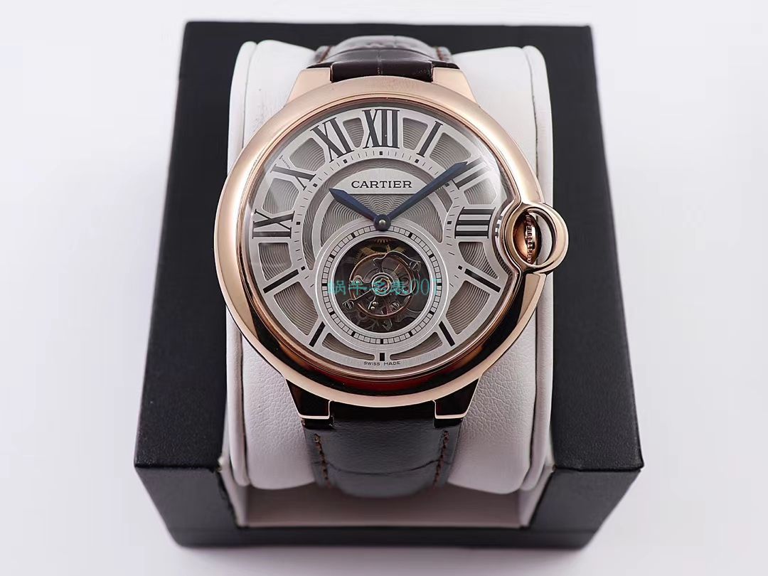 BBR Factory  Cartier   Replica Watches 蓝气球 Tourbillon 系列W6920001 wrist watches  / K290