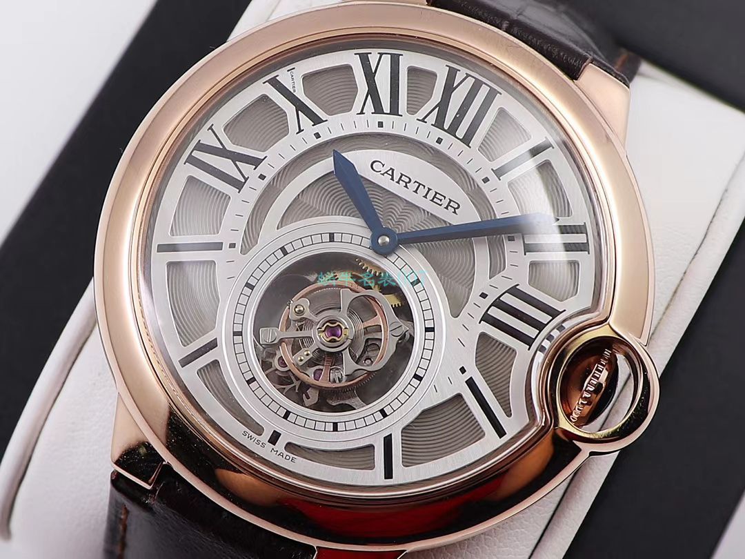 BBR Factory  Cartier   Replica Watches 蓝气球 Tourbillon 系列W6920001 wrist watches  / K290