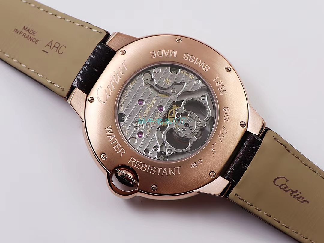 BBR Factory  Cartier   Replica Watches 蓝气球 Tourbillon 系列W6920001 wrist watches  / K290