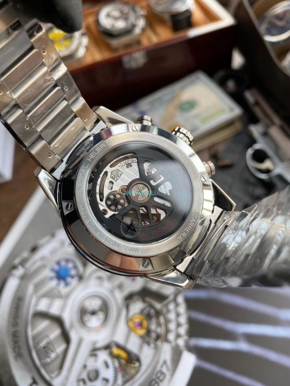 XF Factory 官网 TAG Heuer  Replica Watches 卡莱拉系列CAR201W.BA0714 wrist watches  / TG099