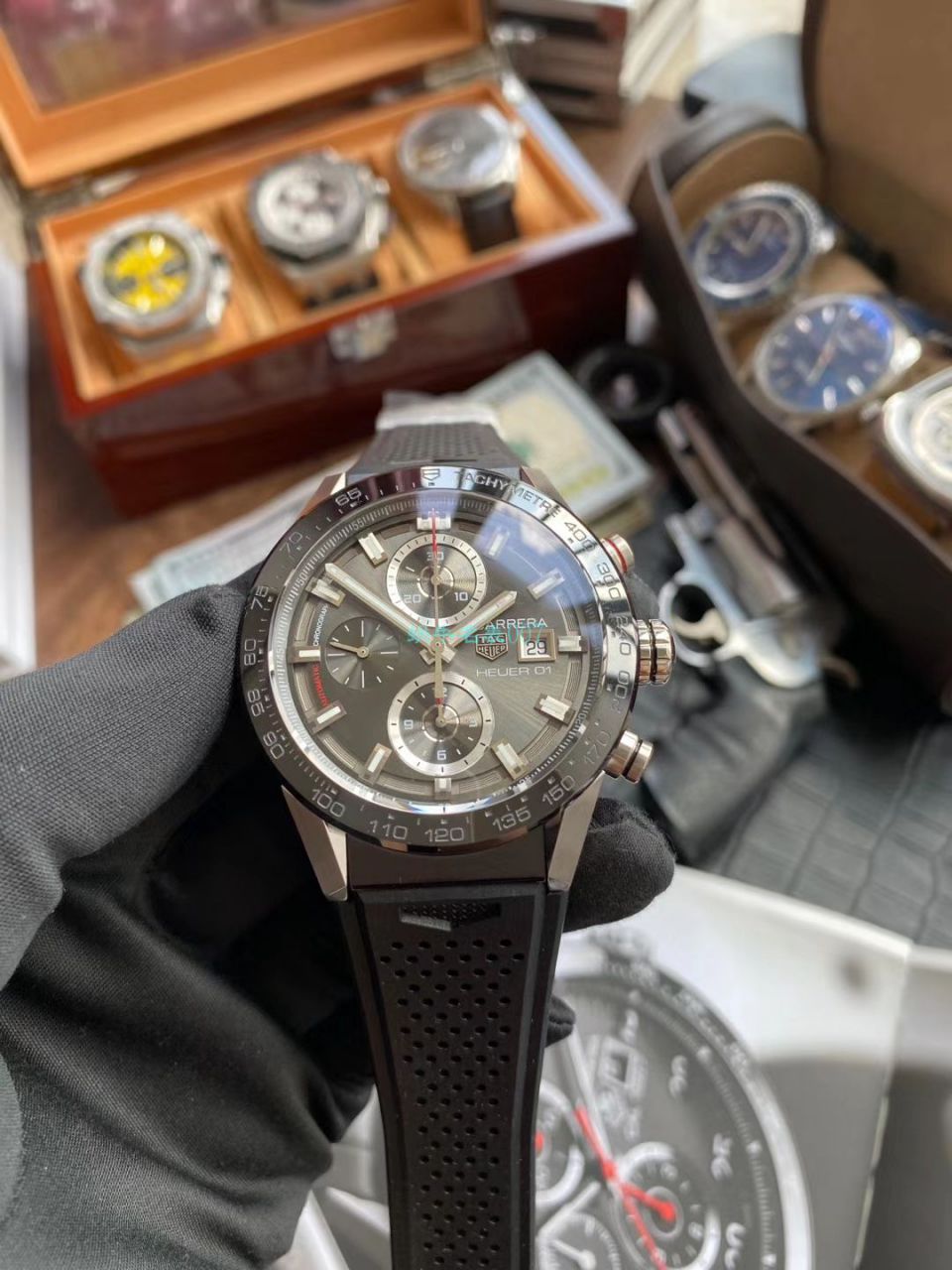 XF Factory 官网 TAG Heuer  Replica Watches 卡莱拉系列CAR201W.BA0714 wrist watches  / TG099