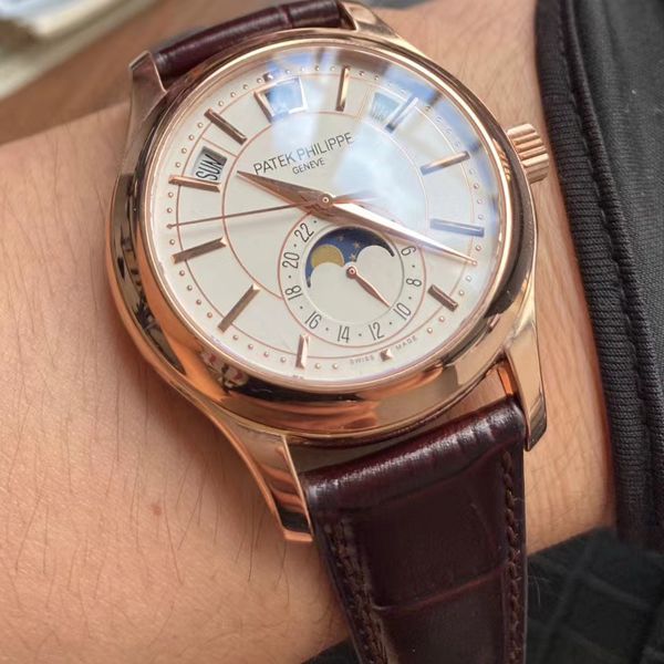 GR Factory V2版本 PATEK PHILIPPE  Replica Watches 复杂功能时计系列5205R-001,5205R-010 wrist watches 