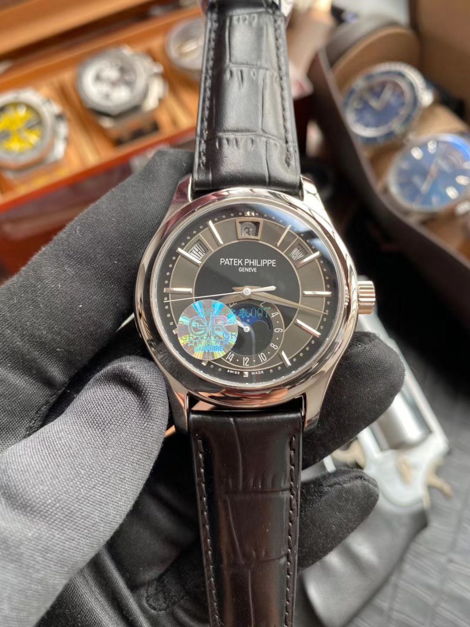 GR Factory V2升级版 PATEK PHILIPPE  Replica Copy  Watches 复杂功能时计系列5205G-013,5205G-010 wrist watches  / BD303