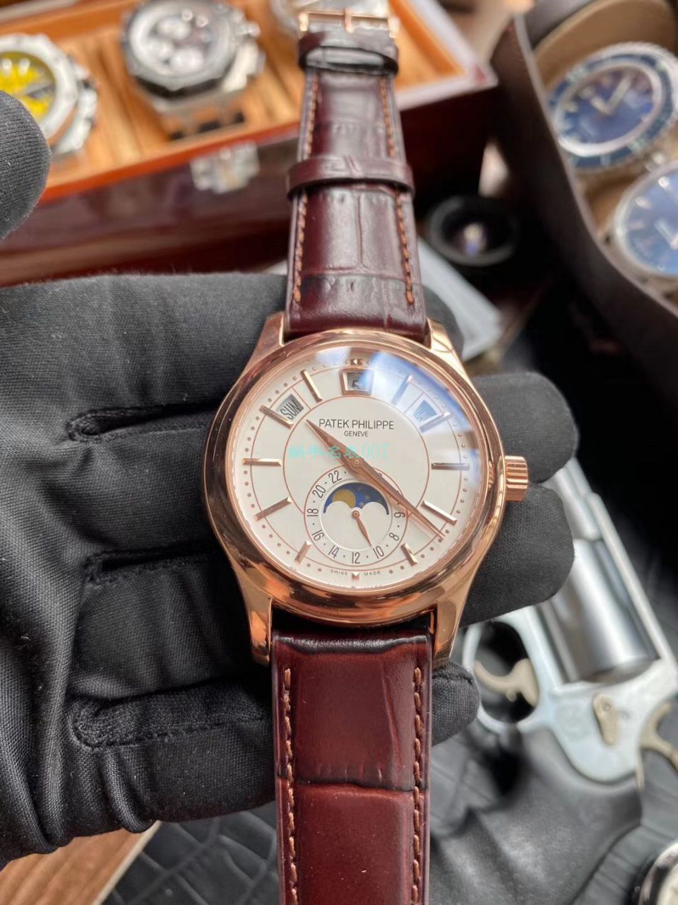GR Factory V2版本 PATEK PHILIPPE  Replica Watches 复杂功能时计系列5205R-001,5205R-010 wrist watches  / BD302