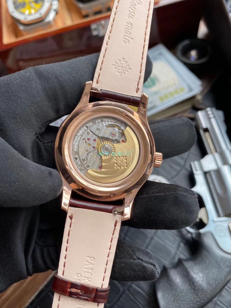 GR Factory V2版本 PATEK PHILIPPE  Replica Watches 复杂功能时计系列5205R-001,5205R-010 wrist watches  / BD302