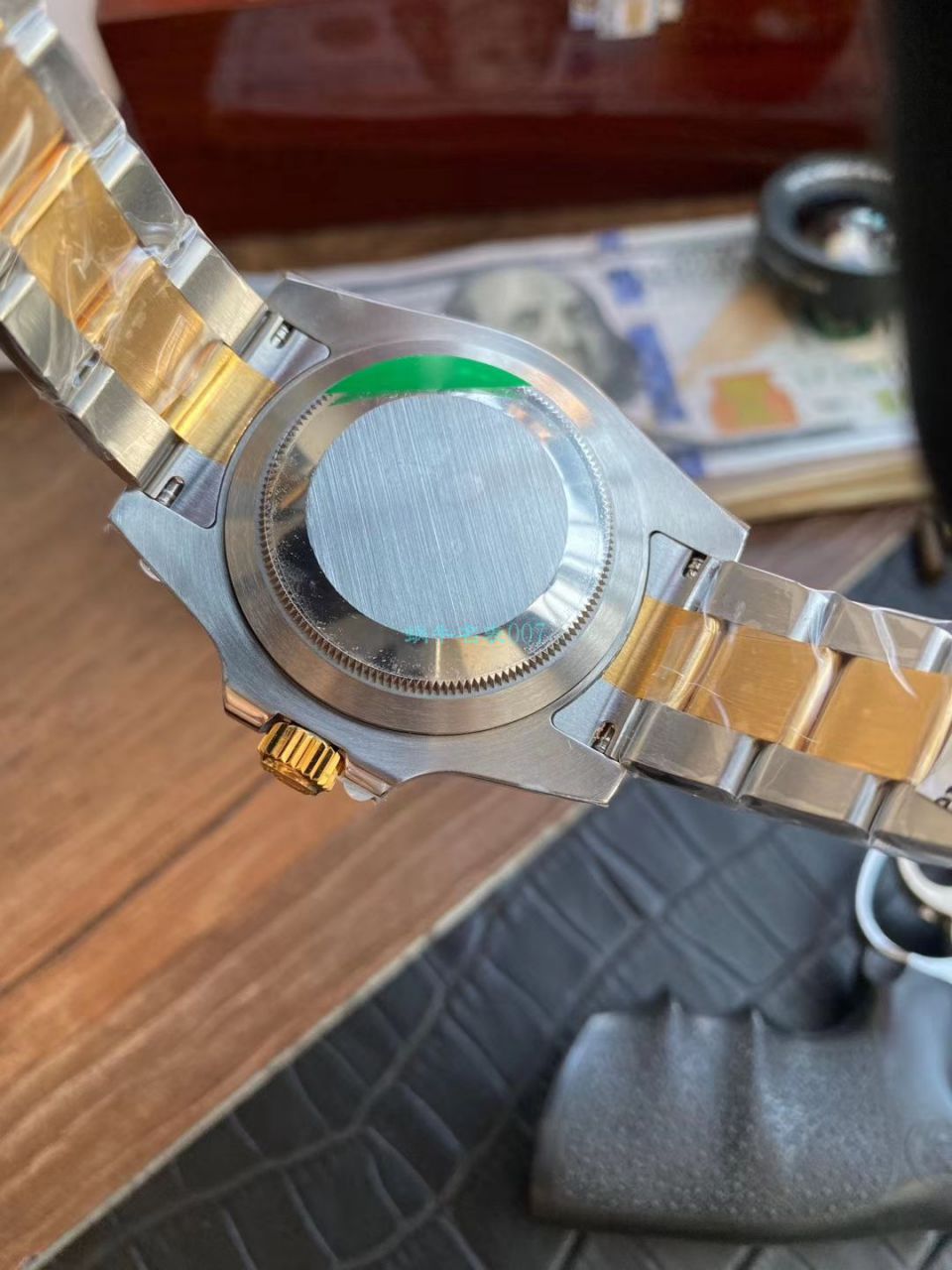 VR Factory  Rolex  Replica Copy 包金 Watches  Submariner 型间金蓝水鬼116613LB-97203 蓝盘 wrist watches  / R613