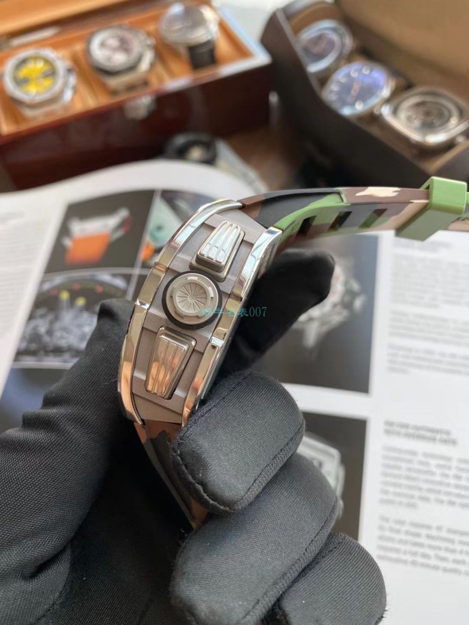  Video analysis KV Factory  High quality  Replica  Richard Miller  Watches RICHARD MILLE RM 011 FELIPE MASSA 系列 wrist watches  / KVRM011FELIPEMASSA02