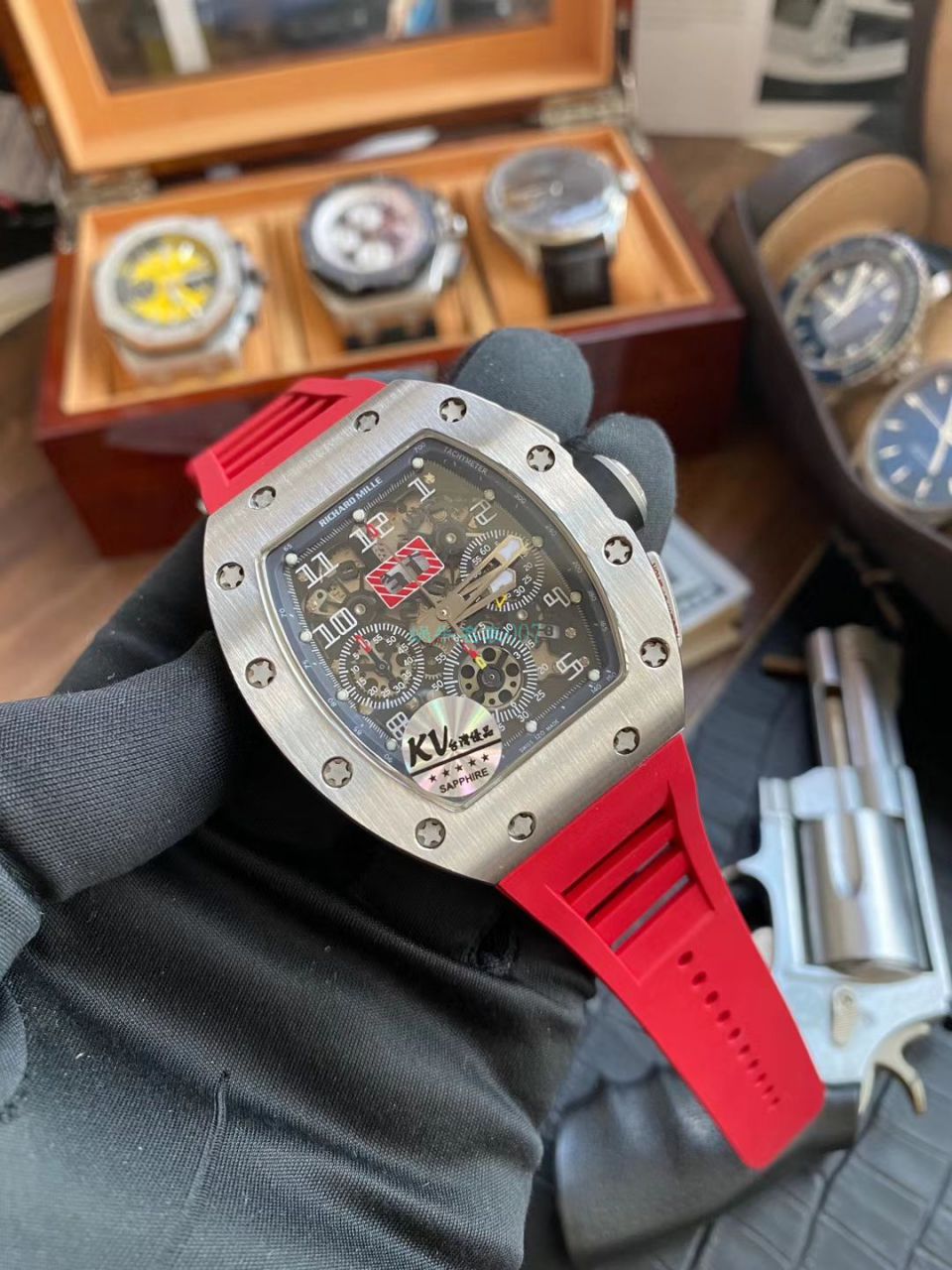  Video analysis KV Factory  top  Replica Watches  RICHARD MILLE RICHARD MILLE RM 011 FELIPE MASSA / KVRM011FELIPEMASSA01