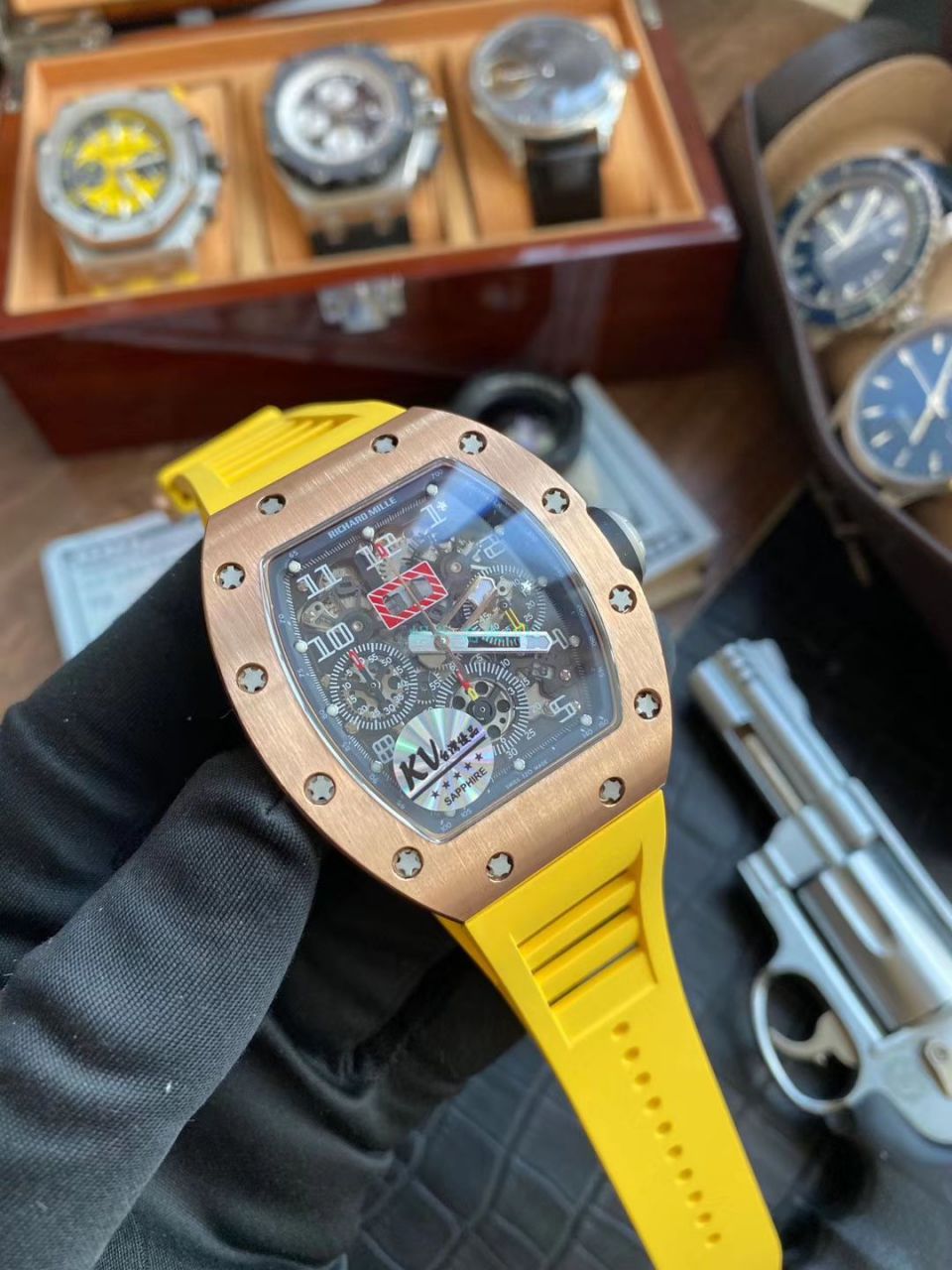  Video analysis KV Factory  top  Replica Watches  RICHARD MILLE RICHARD MILLE RM 011 FELIPE MASSA / KVRM011FELIPEMASSA01