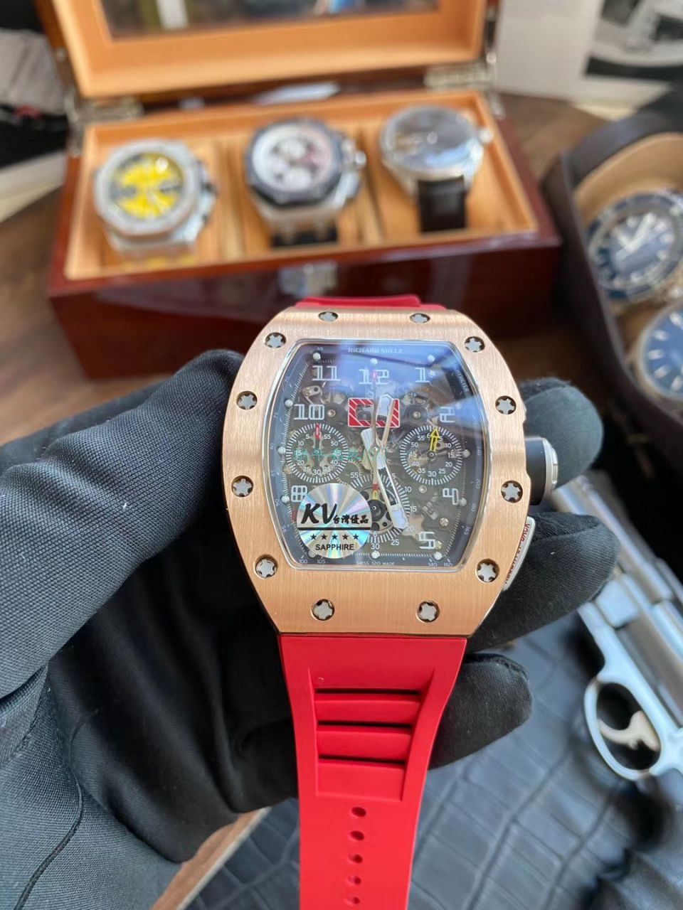  Video analysis KV Factory  top  Replica Watches  RICHARD MILLE RICHARD MILLE RM 011 FELIPE MASSA / KVRM011FELIPEMASSA01